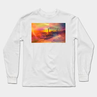 Jupiter Desert: Morning Long Sleeve T-Shirt